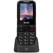 Telefone celular Vita, Dual Chip 4g, tela de 1,8 polegadas, Bluetooth, Preto, P9225, Multi - CX 1 UN
