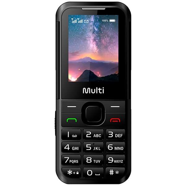 Telefone celular Vita, Dual Chip 4g, tela de 1,8" polegadas, Bluetooth, Preto, P9225, Multi - CX 1 UN