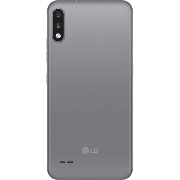 Smartphone K22 LMK200BMW, Android 10, 32GB de Armazenamento, Câmera Frontal de 5MP, Câmera Traseira Dupla de 13MP + 2MP, Tela 6.2, Titan - Lg CX 1 UN