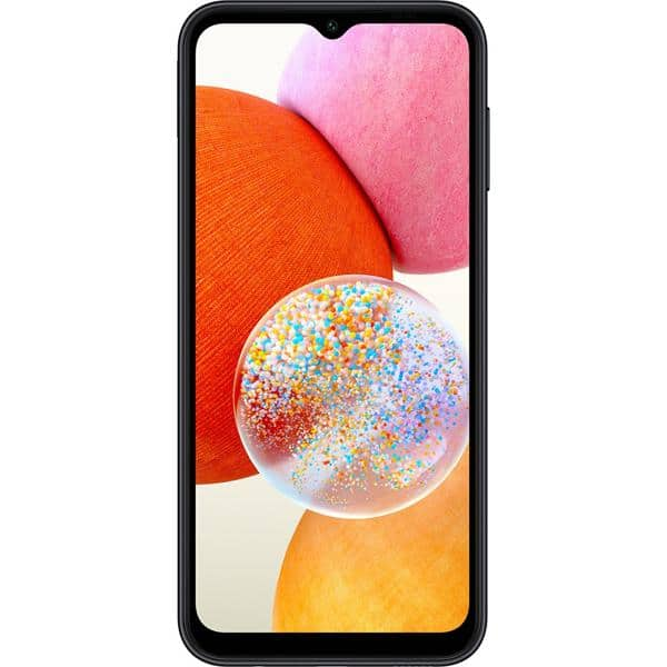 Smartphone Galaxy A14 5G, Android 13, 128GB de Armazenamento, Câmera Selfie de 13MP, Câmera Tripla Traseira 50MP + 2MP + 2MP, Tela Infinita de 6.6", Dual Chip, PSM-A146M, Preto, Samsung - CX 1 UN