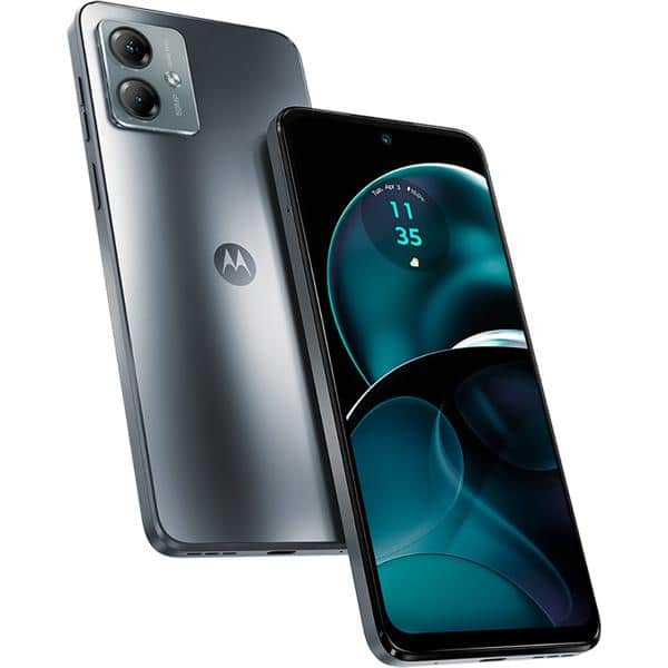 Smartphone Moto G14, XT2341, Android 13, 128 GB de Armazenamento, Câmera Frontal de 8MP, Câmera Traseira dupla 50MP + 2MP, Tela de 6.5", Grafite, Motorola - CX 1 UN