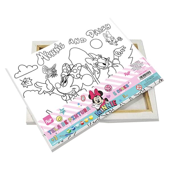 Tela de pintura 22x16cm Minnie (Kit) 4748 Dac PT 1 UN