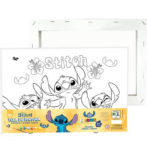 Kit de pintura Stitch, 22cm x 16cm, 5606, DAC - PT 1 UN Kit de pintura Stitch, 22cm x 16cm, 5606, DAC - PT 1 UN