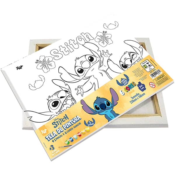 Kit de pintura Stitch, 22cm x 16cm, 5606, DAC - PT 1 UN Kit de pintura Stitch, 22cm x 16cm, 5606, DAC - PT 1 UN