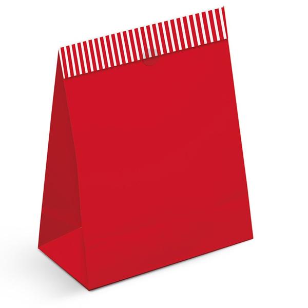 Saco de papel para presente, Vermelho, 14001406, Cromus - PT 10 UN