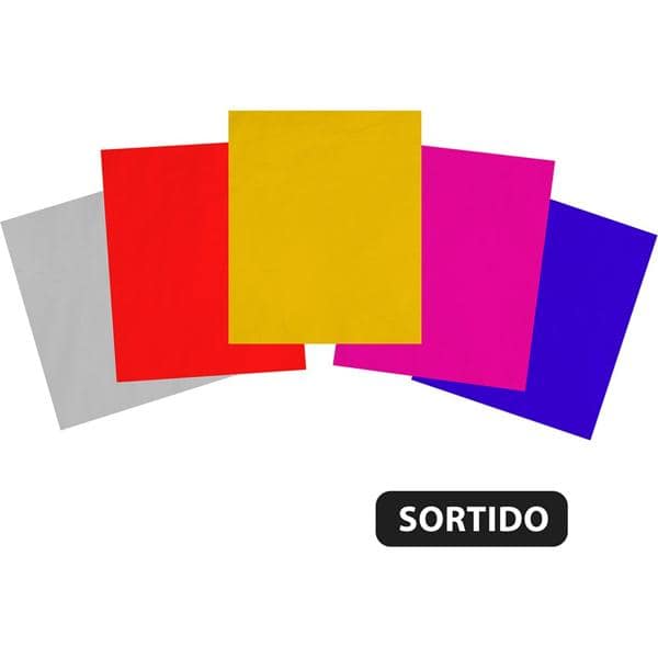 Saco de presente Metalizado, Cores sortidas, 25 x 35cm, 4362, Gala - PT 50 UN