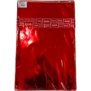 Saco para presente metalizado, Vermelho, 35cm x 53cm, Gala - PT 50 UN