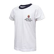 Camiseta escolar, PMSP Tamanho 14, Loa - PT 1 UN
