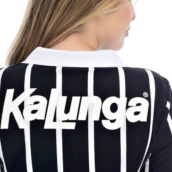 Camisa Corinthians Feminina Retrô 1990 Kalunga, Polo Listrada, Fio Tinto, Tamanho GG, 31500, Corinthians - PT 1 UN Camisa Corinthians Feminina Retrô 1990 Kalunga, Polo Listrada, Fio Tinto, Tamanho GG, 31500, Corinthians - PT 1 UN