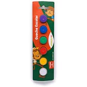 Tinta guache 3,68ml, com 6 cores, 74013, Leonora - BT 1 UN