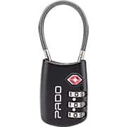 Cadeado TSA personal preto Pado BT 1 UN