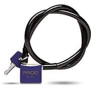 Cadeado para bicicleta 30/1200mm, Azul, Pado - BT 1 UN