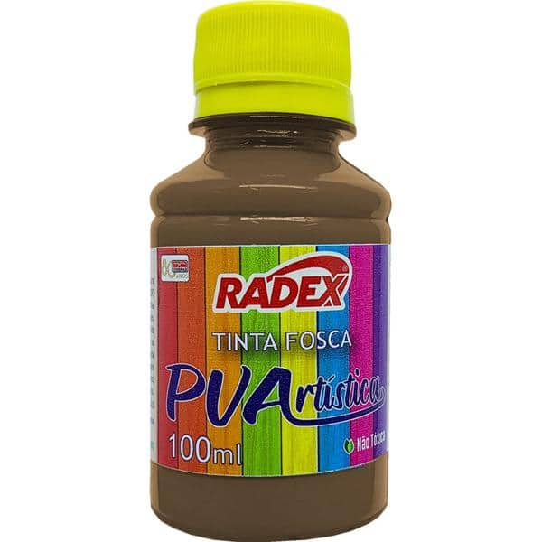 Tinta PVA para artesanato Marrom, 9679. Radex - 1 UN