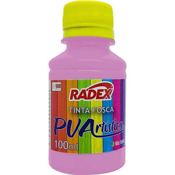 Tinta PVA para artesanato Rosa, 9681, Radex - 1 UN