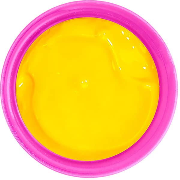 Tinta PVA para artesanato, Fosca, 100ml, Amarelo Ouro, 26002-3 DAC - 1 UN