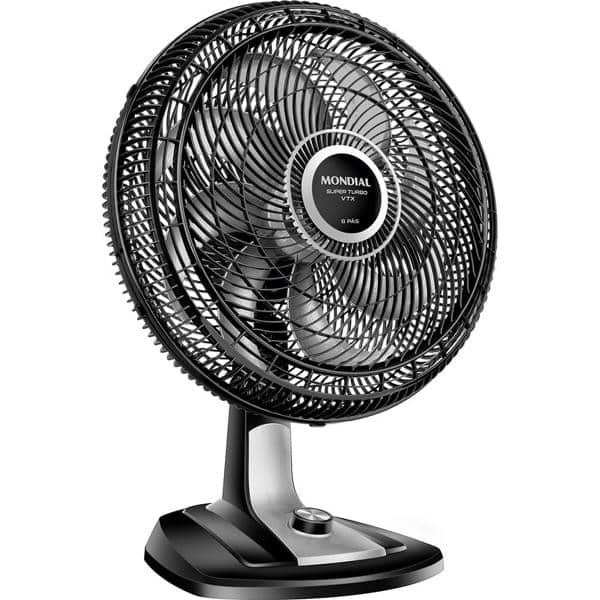 Ventilador oscilante de mesa, 40cm, 110v, 8 Pás, VTX40-8P, Mondial - CX 1 UN