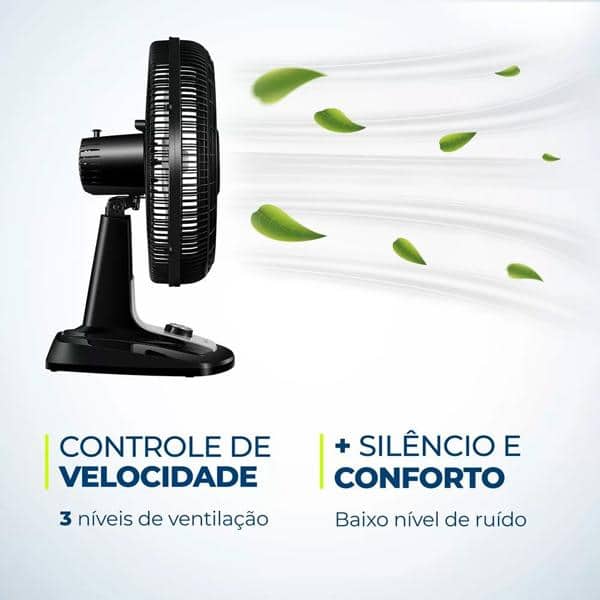 Ventilador oscilante de mesa 40cm 220v 8 Pás VTX40-8P Mondial CX 1 UN