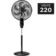 Ventilador de coluna com controle remoto, Chronos, Preto / Grafite, 6 pás, 40 cm, 220 v, B94401731, Mallory - CX 1 UN