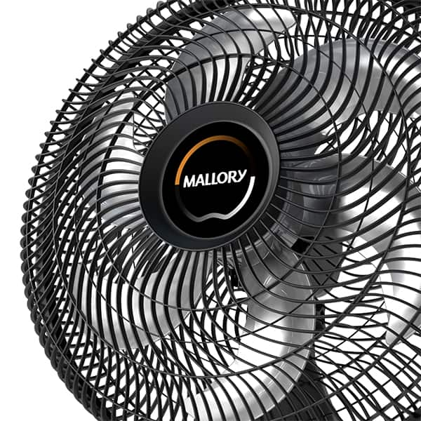 Ventilador de coluna 40cm, 127v, Preto / Grafite, B94401701, Mallory - CX 1 UN