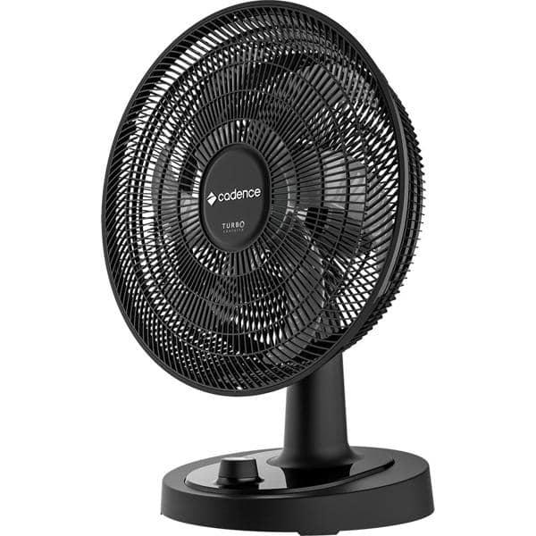 Ventilador Turbo Conforto Black, 40cm, 6 pás, 110v, VTR470-127, Cadence - CX 1 UN