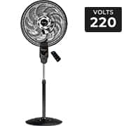 Ventilador de coluna 40cm, Max Control com controle remoto, preto / grafite, 15 pás, 220v, B94401762, Mallory - CX 1 UN