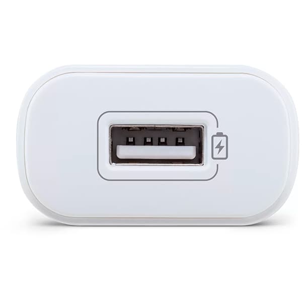 Carregador de tomada, com 1 saída USB Bivolt, Branco, EC1, Intelbras - CX 1 UN