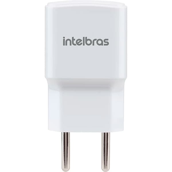 Carregador de tomada, com 1 saída USB Bivolt, Branco, EC1, Intelbras - CX 1 UN