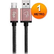 Cabo USB-A para micro USB 1m preto SKN510BK Elg BT 1 UN BT 1 UN