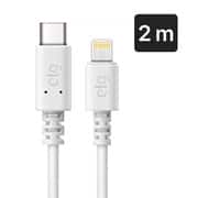 Cabo USB Tipo-C para lightning, 2m, Branco, TCL20, Elg - BT 1 UN
