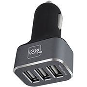 Carregador veicular c/3 portas USB PROCAR015 I2Go BT 1 UN