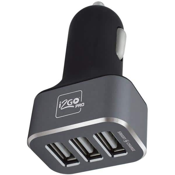 Carregador veicular c/3 portas USB PROCAR015 I2Go BT 1 UN