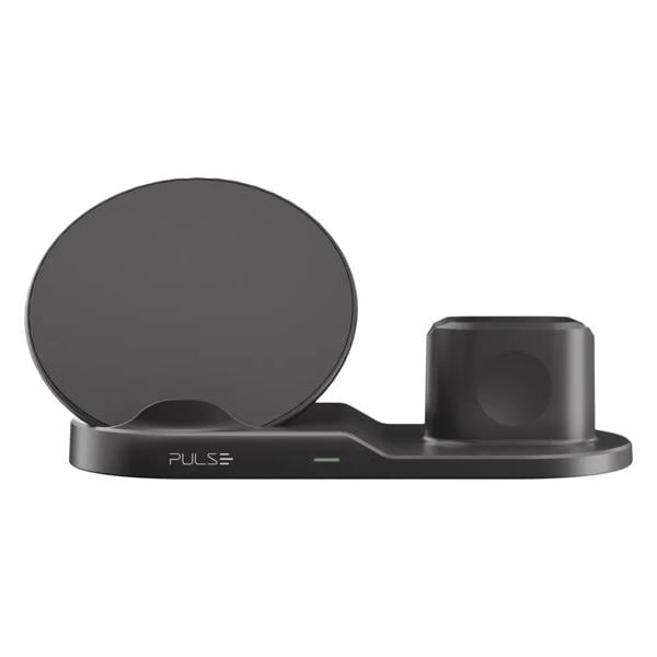 Carregador sem fio por indução de mesa, USB C, Preto, CB162, Pulse - CX 1 UN