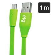 Cabo USB para micro USB, 1m, Verde, L510VD, Elg - BT 1 UN