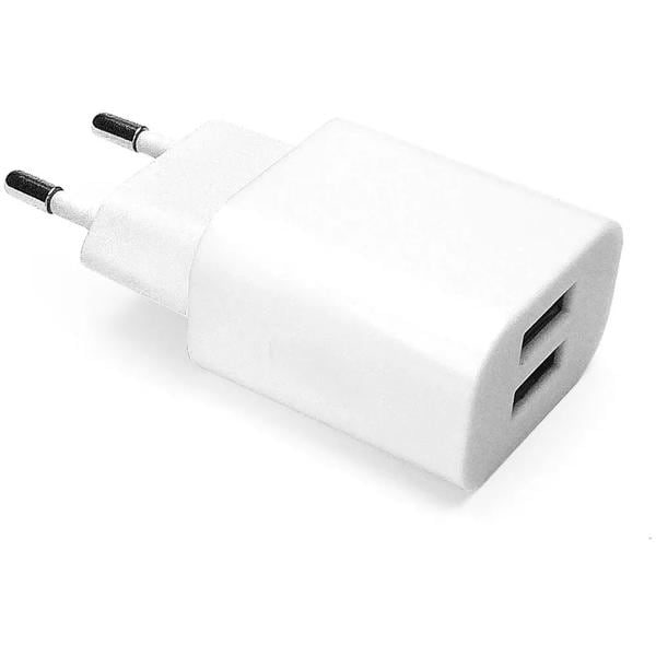 Carregador de tomada c/2 saídas USB bivolt branco ESACW2 Geonav BT 1 UN