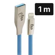 Cabo USB para lightning, 1m, Azul, L810PB, Elg - BT 1 UN