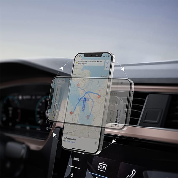 Suporte veicular p/ Smartphone magnético 360° pt PROOTH062 I2Go CX 1 UN