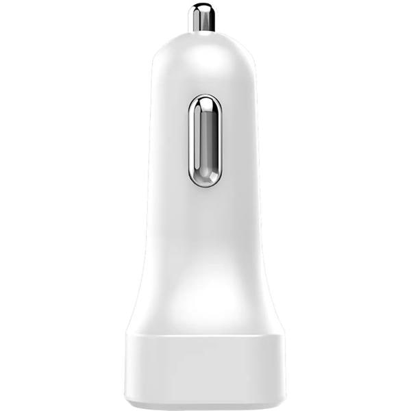 Carregador veicular universal, 2 saídas USB, Branco, CC2S, ELG - BT 1 UN