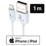 Cabo USB para lightning cert. Apple 1m branco C810 Elg BT 1 UN