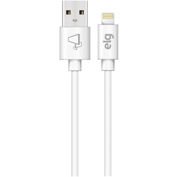 Cabo lightning recarga e sincronização, certificado Apple, 3 metros Branco, C830, ELG - BT 1 UN