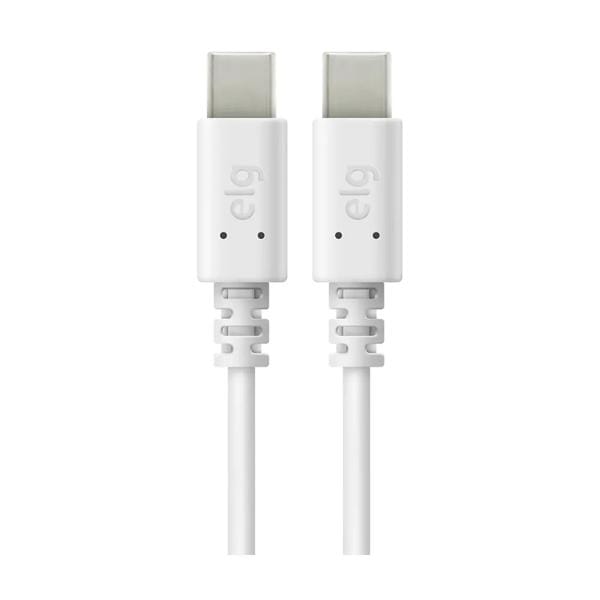 Cabo USB para Tipo-C 1m branco TC2TC Elg BT 1 UN