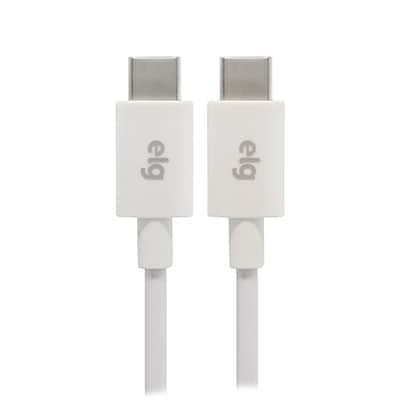 Cabo USB para Tipo-C 1m branco TC2TC Elg BT 1 UN