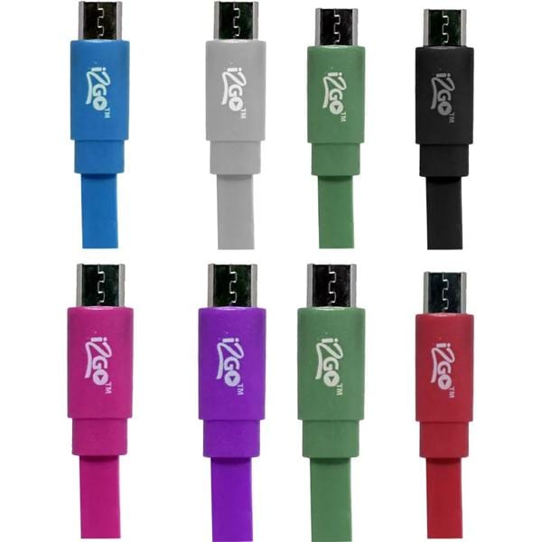 Cabo USB para micro USB, 1,2m, Sortido, I2Go - BT 1 UN