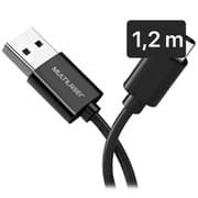 Cabo USB para Tipo-C, 1,2m, Preto, WI349, Multi - BT 1 UN