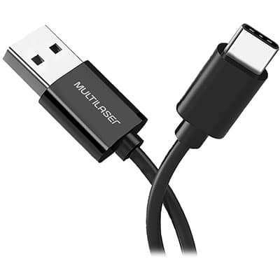 Cabo USB para Tipo-C, 1,2m, Preto, WI349, Multi - BT 1 UN