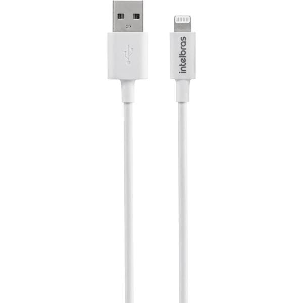 Cabo USB para lightning, 1,2m, Branco, EUAL12PB, Intelbras - PT 1 UN