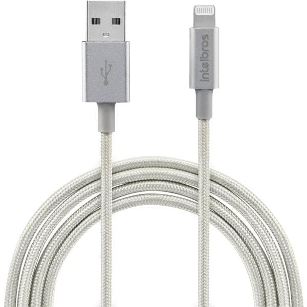 Cabo USB para lightning, 1,5m, Branco, EUAL15NB, Intelbras - 1 UN