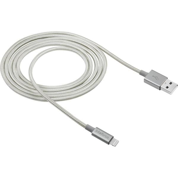 Cabo USB para lightning, 1,5m, Branco, EUAL15NB, Intelbras - 1 UN