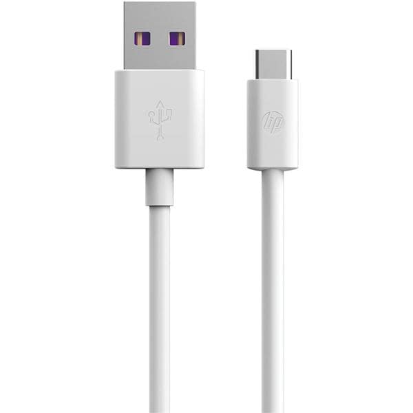 Cabo USB para Tipo-C, 1m, Branco, TC100 9YE92AA, HP - CX 1 UN