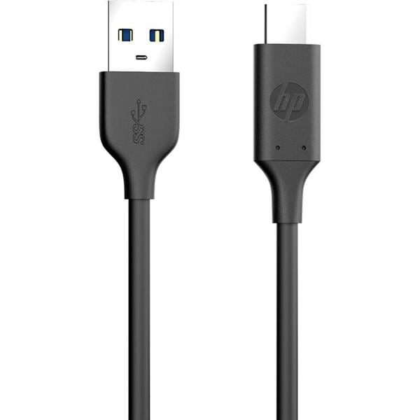 Cabo USB para Tipo-C, 1m, Preto, TC101 9YE97AA, HP - CX 1 UN