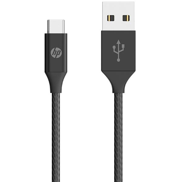 Cabo USB A para Tipo-C, 2m, Preto, TC102 9YF25AA, HP - CX 1 UN